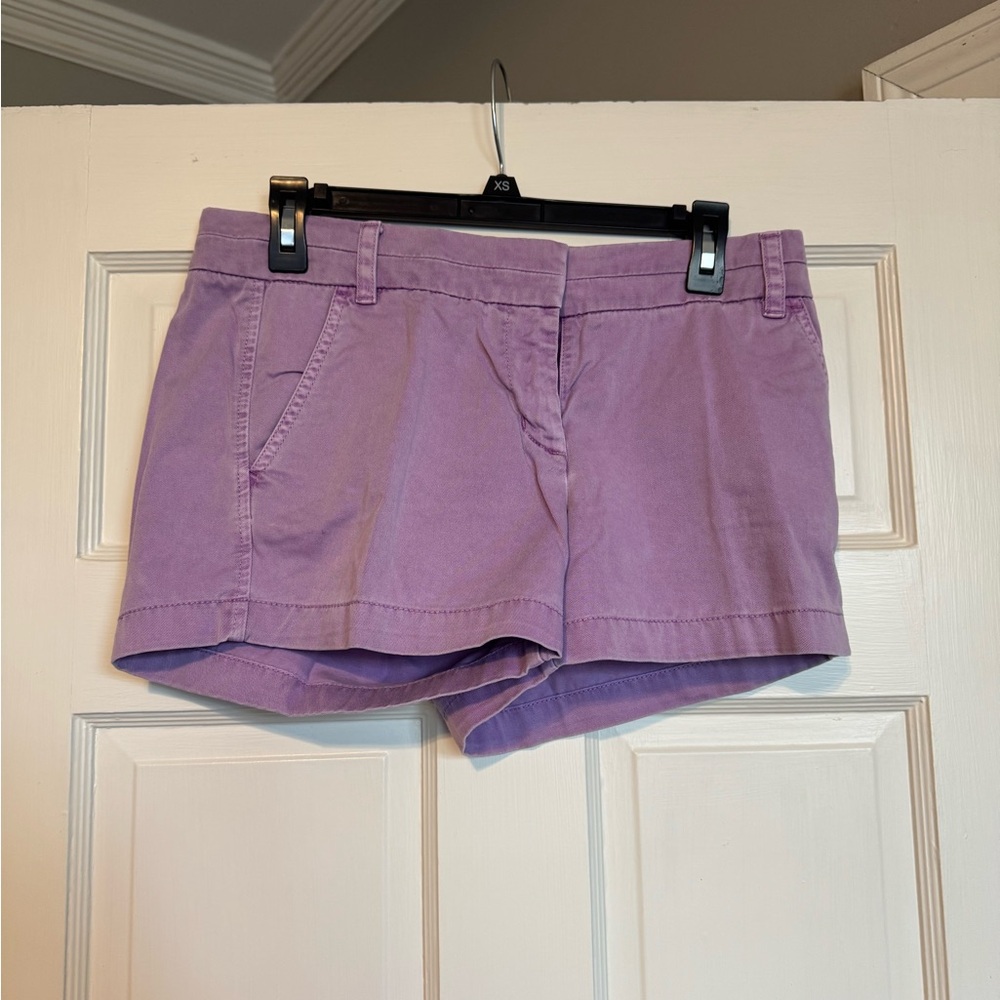 Like New J. Crew Lilac Chino Shorts, Size 4